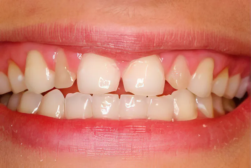 Smile Makeover Before